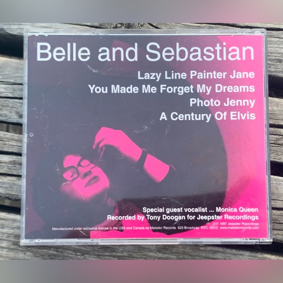 BELLE & SEBASTIAN Lazy Line Painter Jane 1997 CD EP - Picture 2 of 4